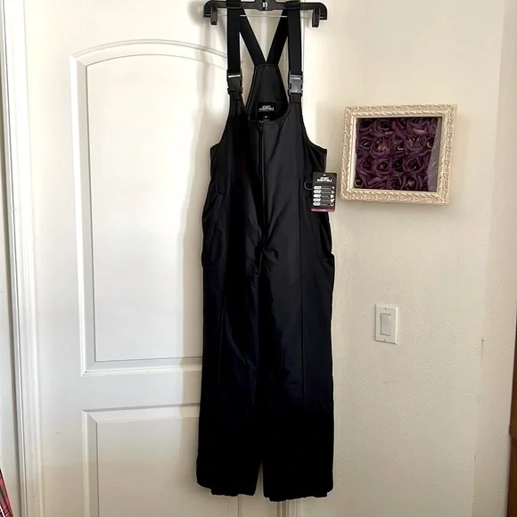 Sport Essentials / Snow Bibs / Black~New With Tag - Picture 10 of 10